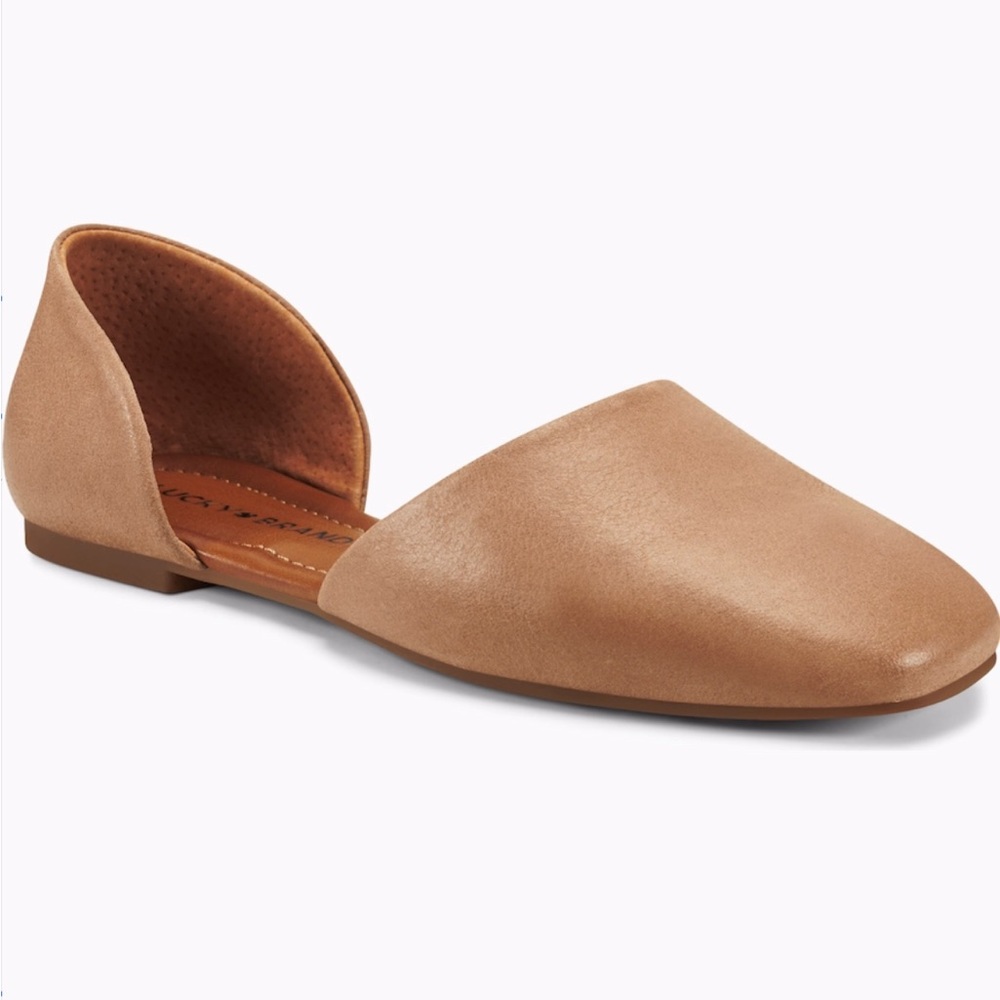 Lucky Brand Tan Flats